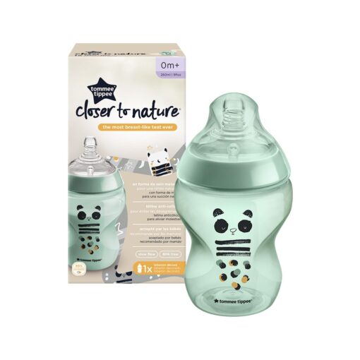 mamadera closer to nature 260ml verde Tommee Tippee