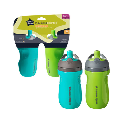 pack 2 vasos sportee termico verde calipso Tommee Tippee 2