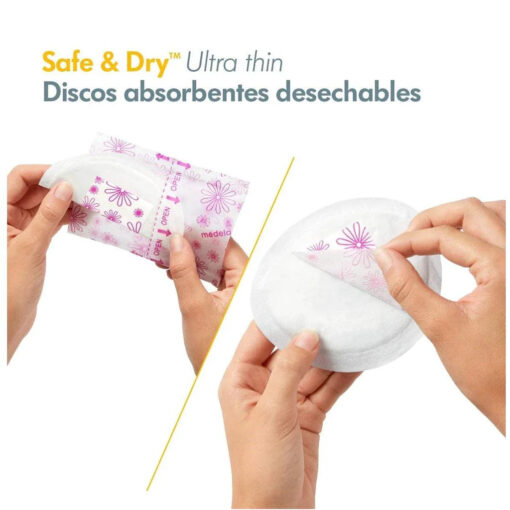 absorbentes de leche medela