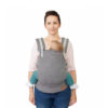 portabebe huggy gris kinderkraft