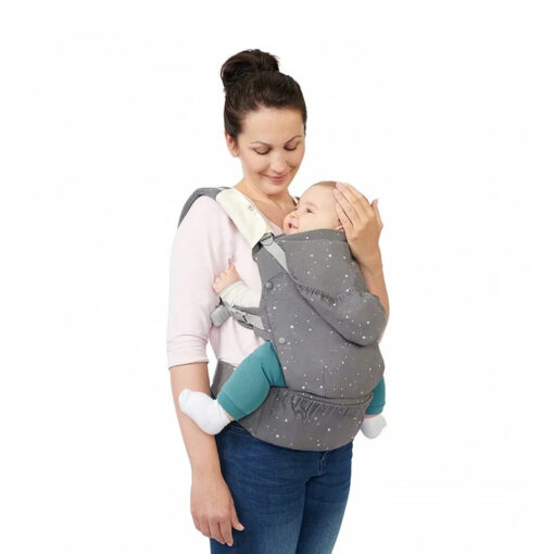 portabebe huggy gris kinderkraft