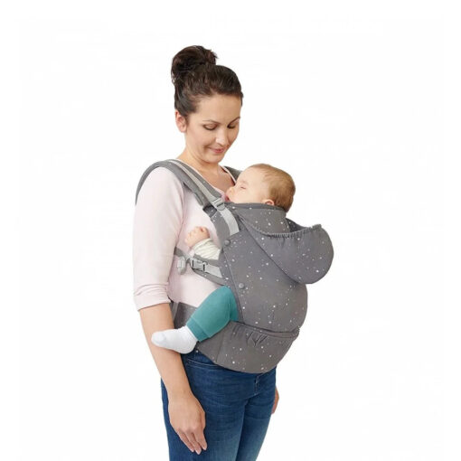 portabebe huggy gris kinderkraft