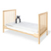 cuna de madera cama de transicion Hanna 140x70 inc colchon pinolino