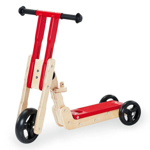 scooter triciclo de madera Theo Pinolino