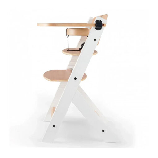 silla de comer enock madera blanco kinderkraft