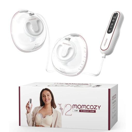 v2 extractor de leche materna doble momcozy 4