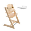 pack silla tripp trapp baby set bandeja natural