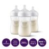 mamadera natural response pack 3 und 260ml traslucida avent 4