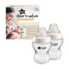 Pack 2x mamaderas anticólico 260ml neutro flujo lento Tommee Tippee